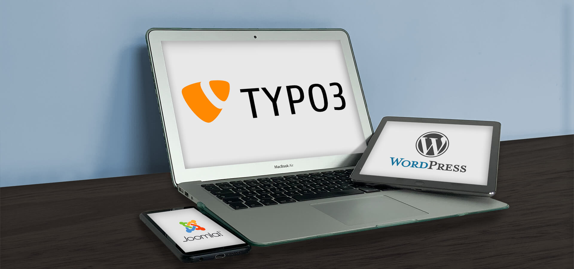 TYPO3 vs. WordPress vs. Joomla!